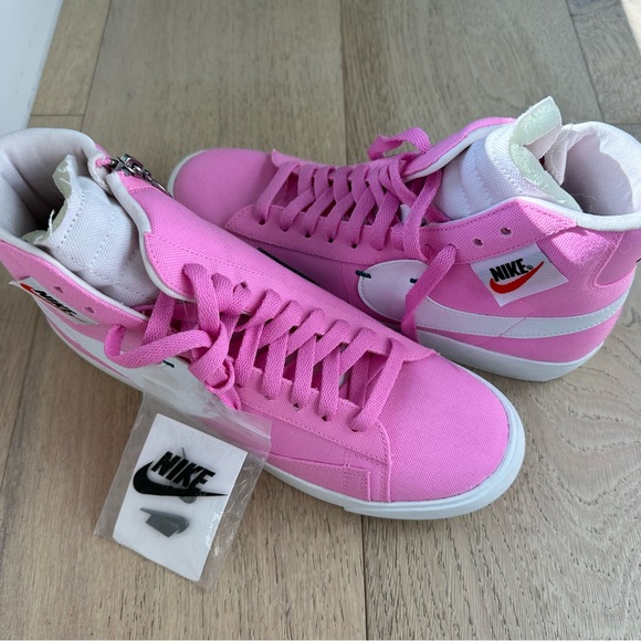 NWT RARE Nike Blazer Mid Rebel in Psychic Pink / Size - Picture 4 of 8